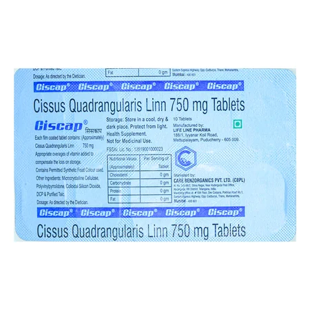 Ciscap Tablet 10's