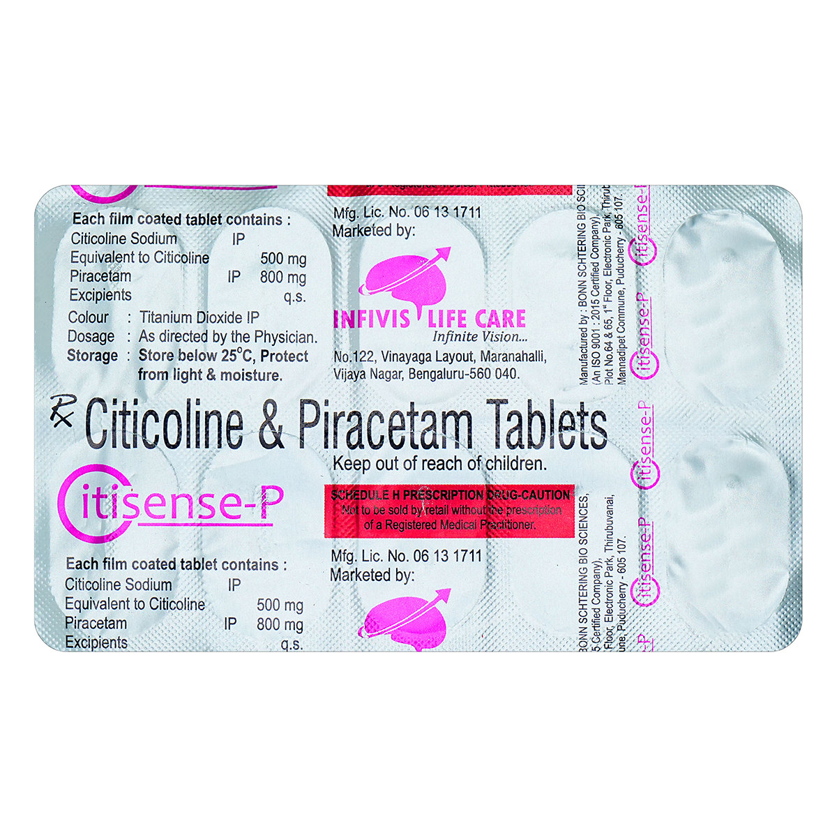 Citisense-P Tablet 10's, Pack of 10 Citisense-P Tablet 10's, Pack of 10