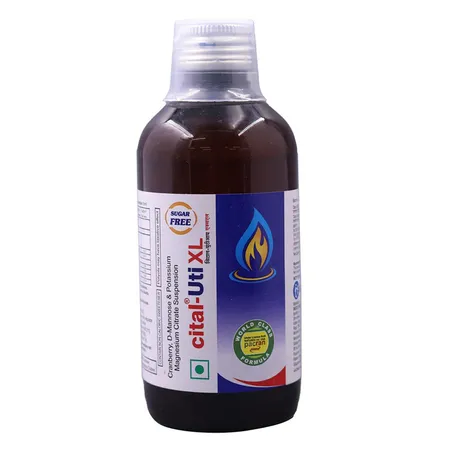 Cital-UTI XL Sugar Free Suspension 200 ml