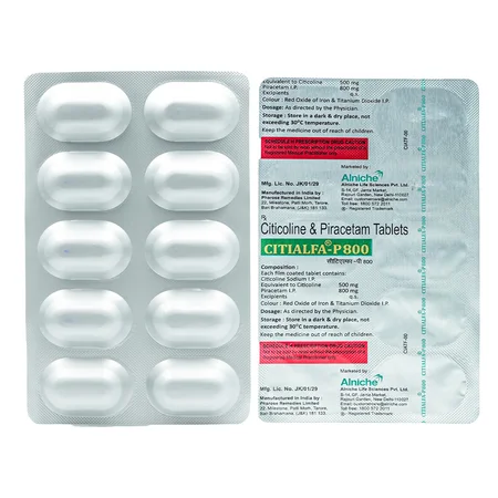 Citialfa-P 800 Tablet 10's