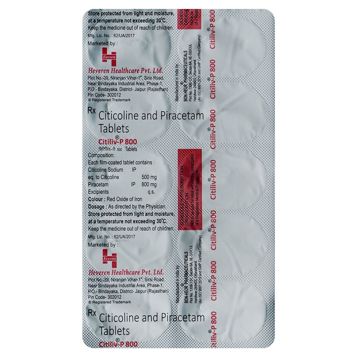 Citiliv-P 800 Tablet 10's, Pack of 10 Citiliv-P 800 Tablet 10's, Pack of 10