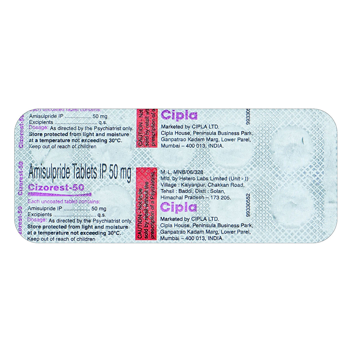 Cizorest-50 Tablet | Uses, Side Effects, Price | Apollo Pharmacy