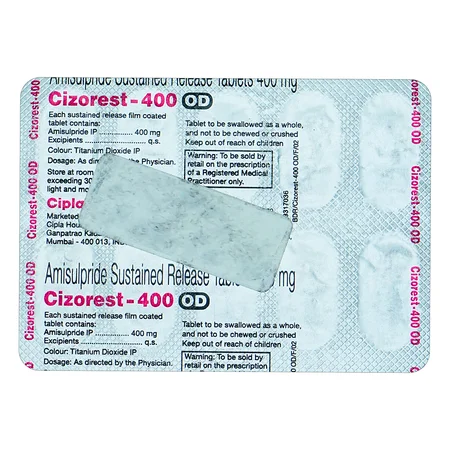 Cizorest-400 OD Tablet 10's
