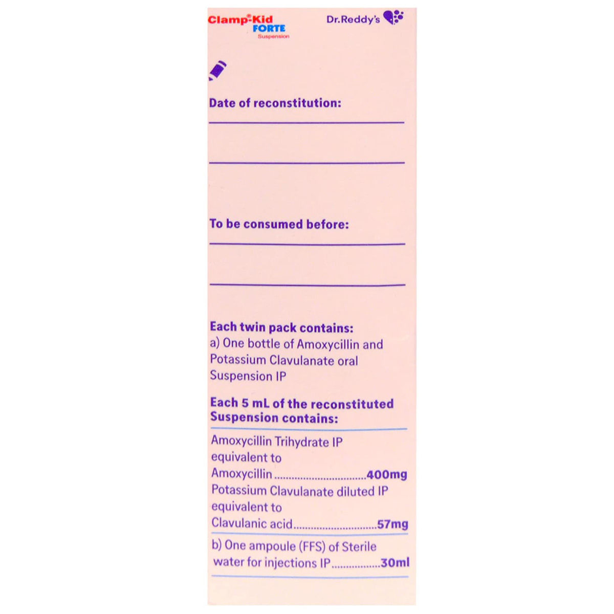 ClampKid Forte Suspension 30 ml Price, Uses, Side Effects, Composition