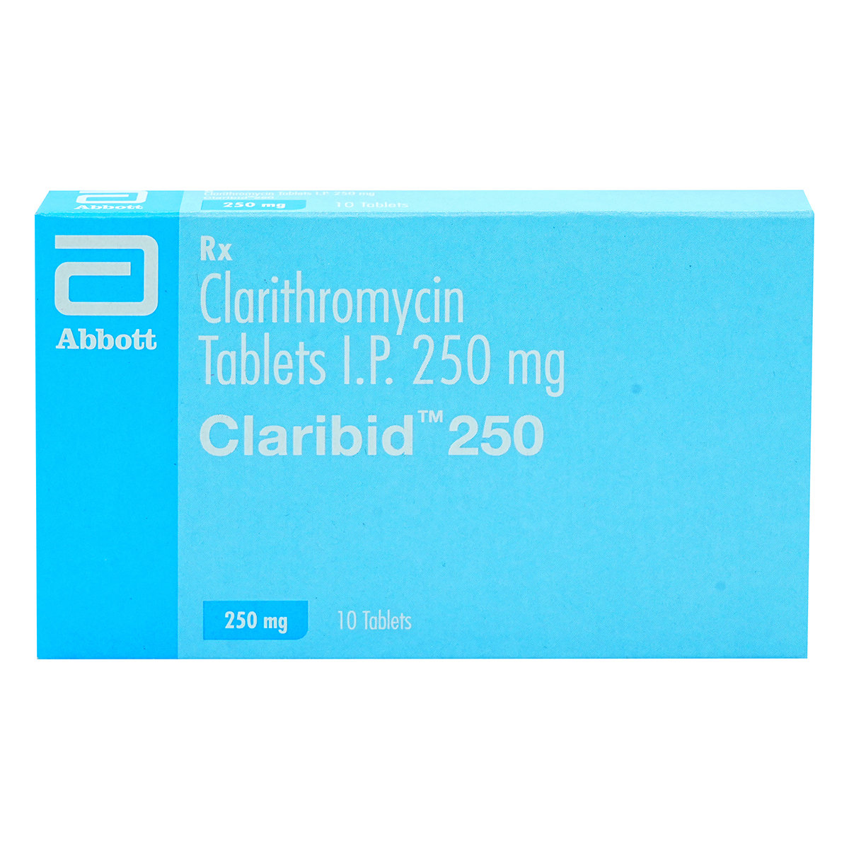 Claribid 250 Tablet 10's, Pack of 10 TABLETS Claribid 250 Tablet 10's, Pack of 10 TABLETS