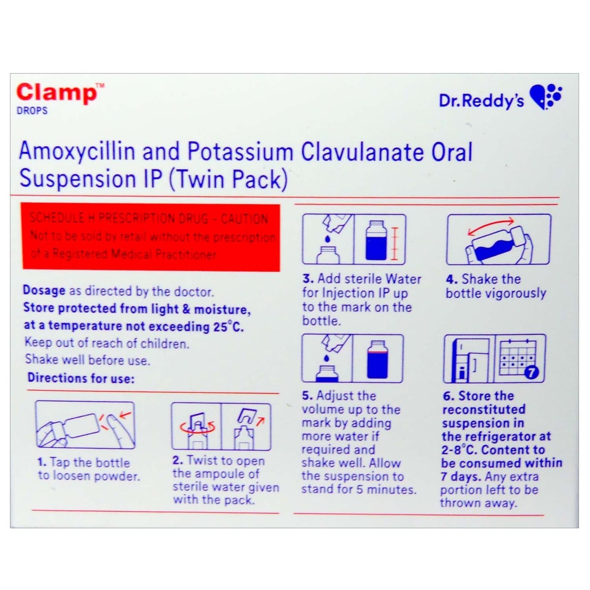 Clamp Drops 10 ml, Pack of 1 Oral Drops Clamp Drops 10 ml, Pack of 1 Oral Drops
