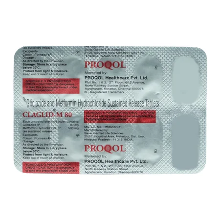 Claglid M Tablet 10's