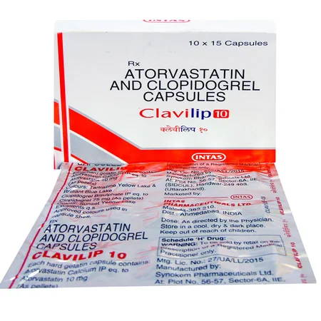 Clavilip 10 Capsule 15's