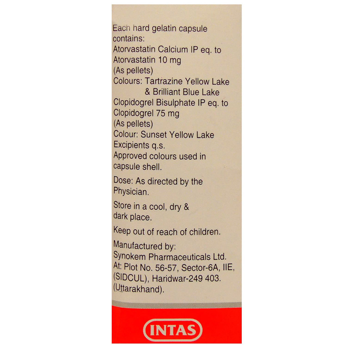 Clavilip 10 Capsule 15's, Pack of 15 CAPSULES Clavilip 10 Capsule 15's, Pack of 15 CAPSULES