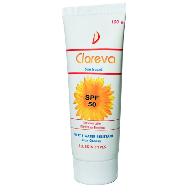 Clareva Sun Guard Spf 50 Sunscreen Lotion 100 ml