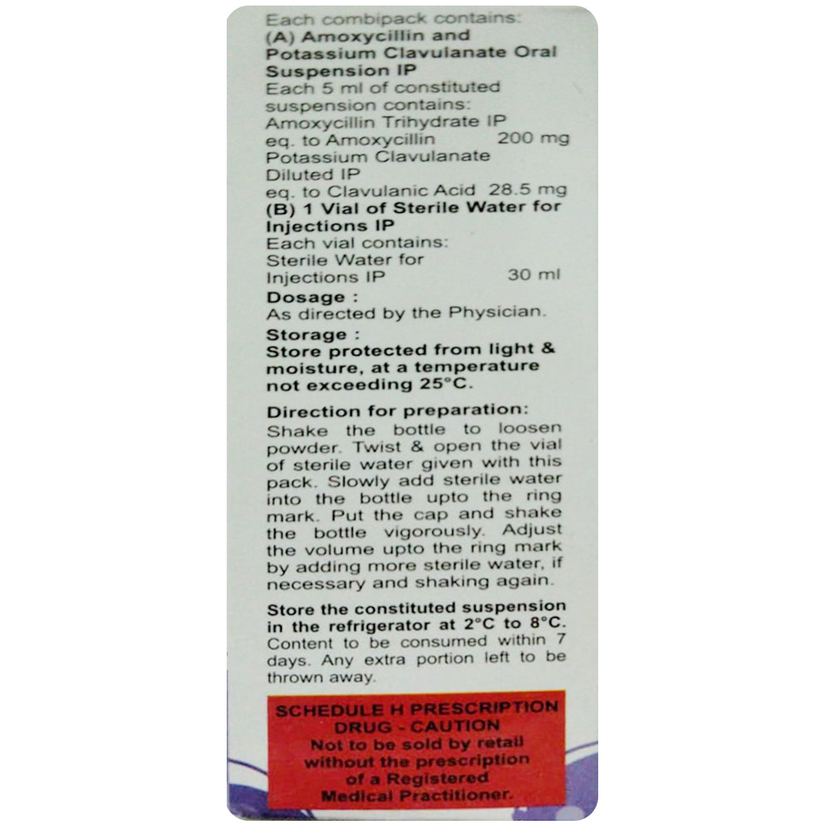 Clav Fem Paediatric Syrup 30 ml, Pack of 1 SYRUP Clav Fem Paediatric Syrup 30 ml, Pack of 1 SYRUP