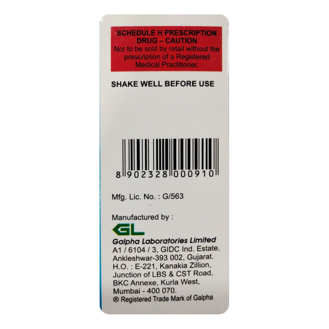 Clanoxy 200 Paediatric Delicious Mint Flavour Dry Syrup 30 ml, Pack of 1 DRY SYRUP Clanoxy 200 Paediatric Delicious Mint Flavour Dry Syrup 30 ml, Pack of 1 DRY SYRUP