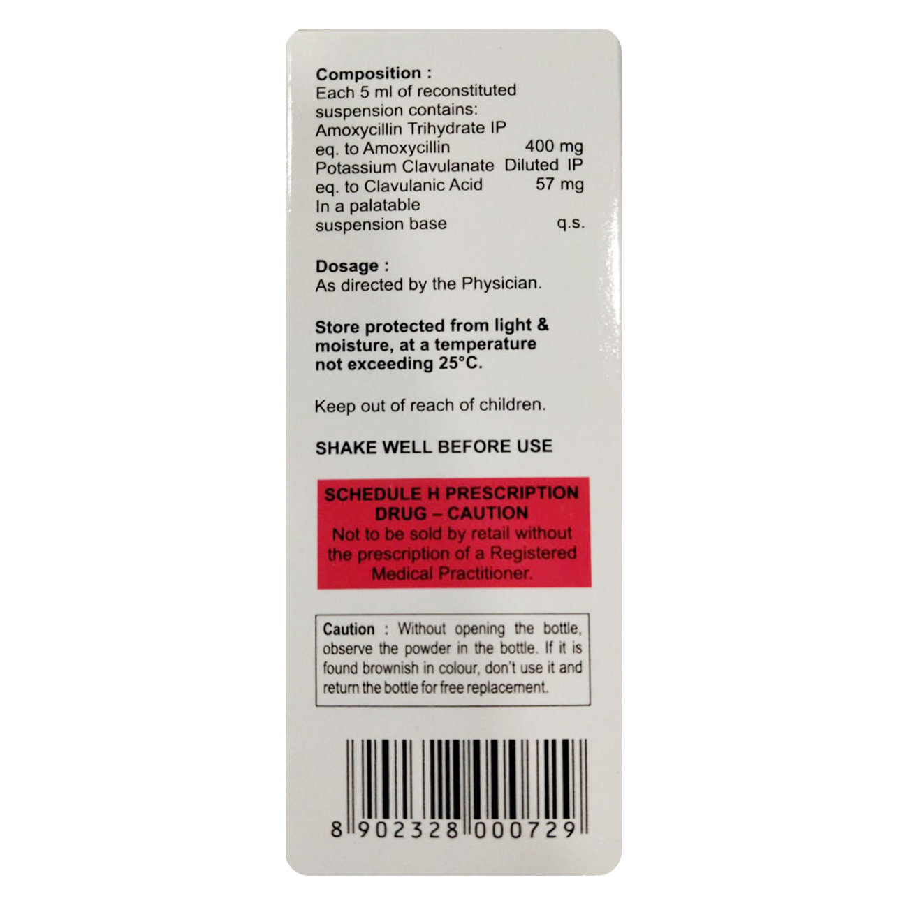 Clanoxy Forte Delicious Mint Flavour Dry Syrup 30 ml, Pack of 1 DRY SYRUP Clanoxy Forte Delicious Mint Flavour Dry Syrup 30 ml, Pack of 1 DRY SYRUP