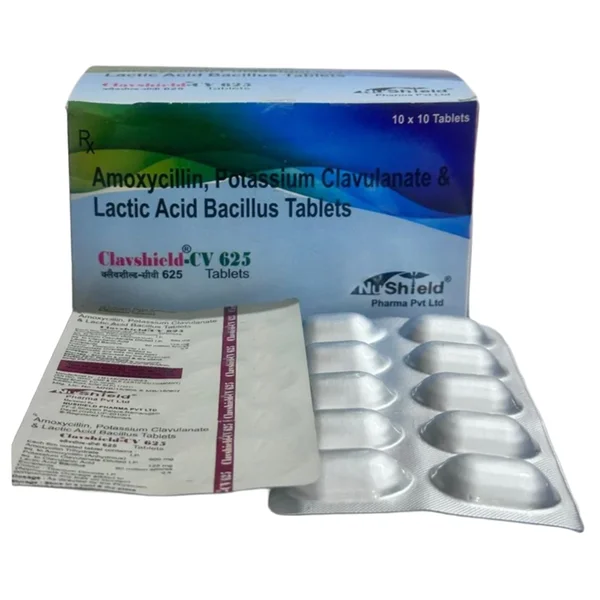 Clavshield-CV 625 Tablet 10's