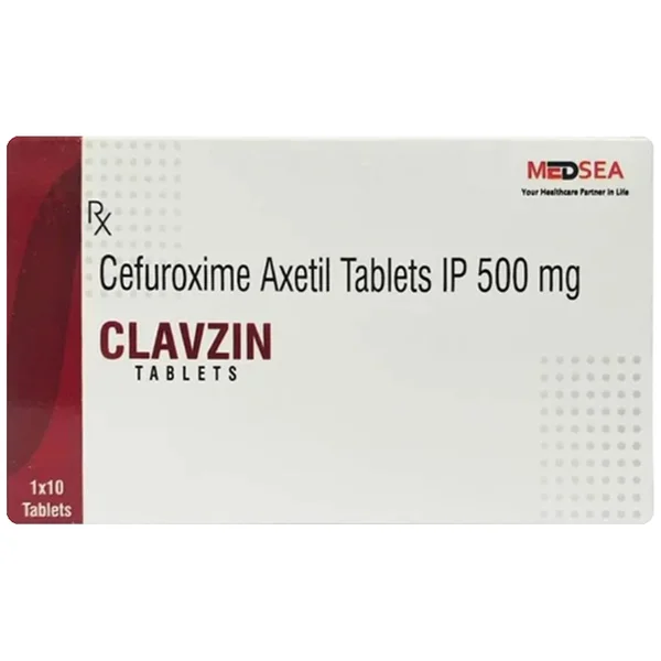 Clavzin 500 mg Tablet 10's