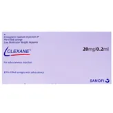 Clexane 20mg Injection 0.2 ml, Pack of 1 INJECTION