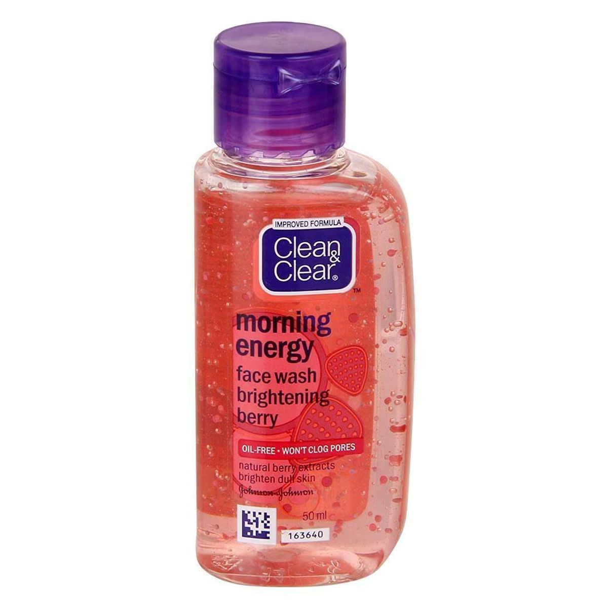 Clean & Clear Morning Energy Brightening Berry Face Wash, 50 ml | Uses ...