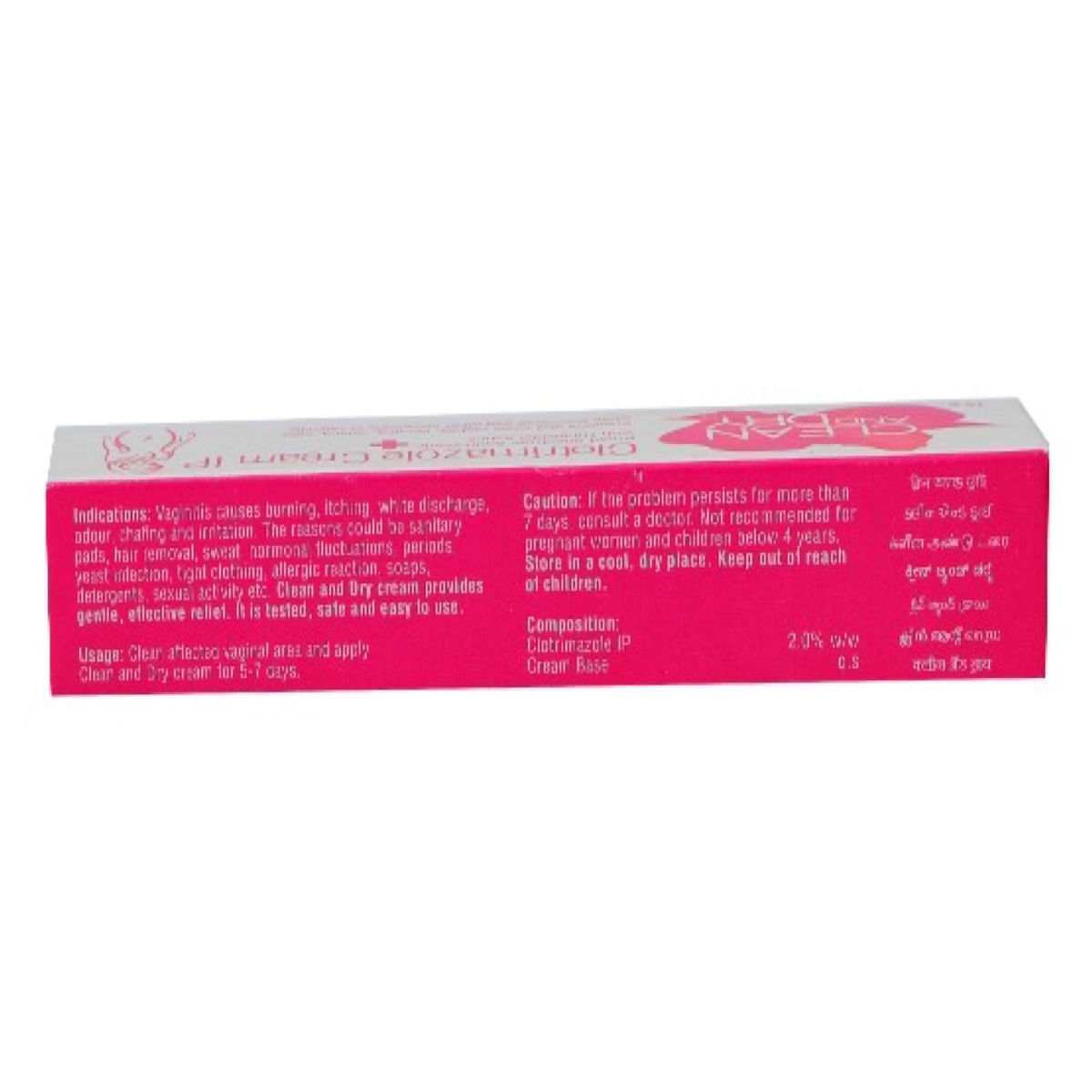 Buy Clean & Dry Cream, 15 gm | 19 Minutes Delivery | Apollo Pharmacy