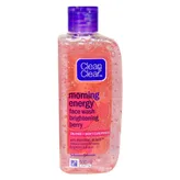 Clean &amp; Clear Morning Energy Brightening Berry Face Wash, 100 ml, Pack of 1