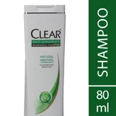 Clear Ice Cool Menthol Anti-Dandruff Shampoo, 80 ml, Pack of 1