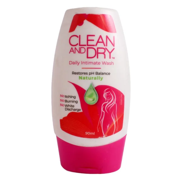Clean And Dry Intimate Wash 90 ml
