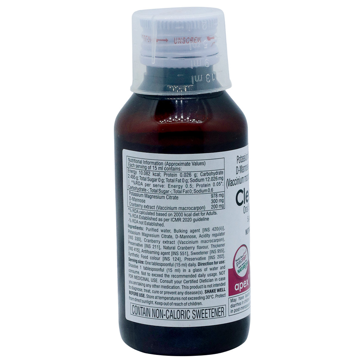 Clear UTI Sugar Free Oral Suspension 100 ml, Pack of 1 Oral Suspension Clear UTI Sugar Free Oral Suspension 100 ml, Pack of 1 Oral Suspension