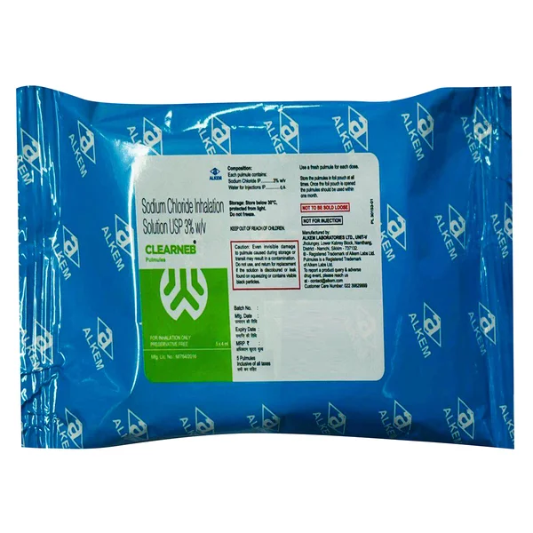 Clearneb 3% Pulmules 5 X 4 ml