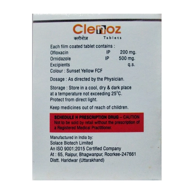 Clenoz Tablet 10's, Pack of 10 TABLETS