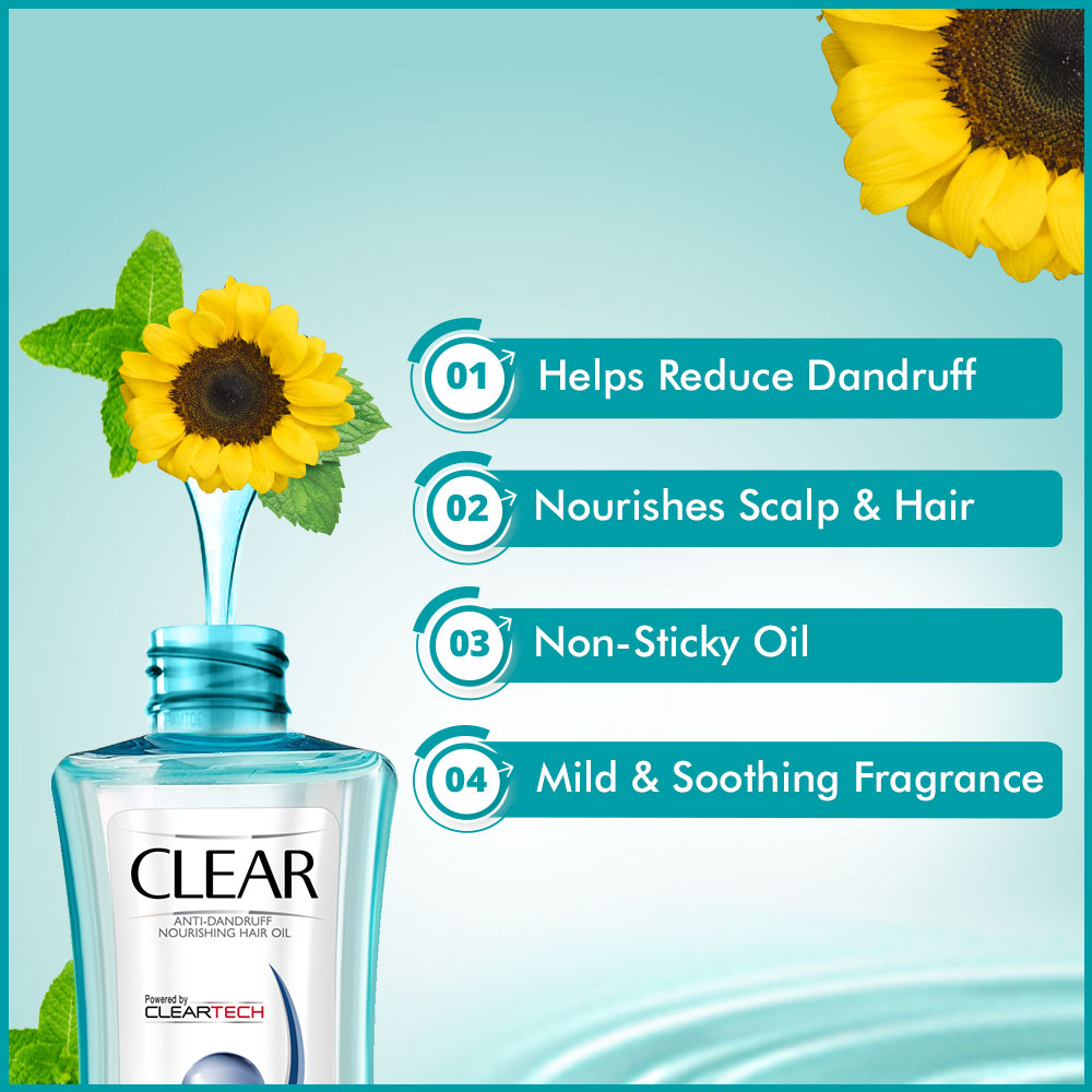 Clear Active Care Anti-Dandruff Hair Oil, 150 ml, Pack of 1 Clear Active Care Anti-Dandruff Hair Oil, 150 ml, Pack of 1