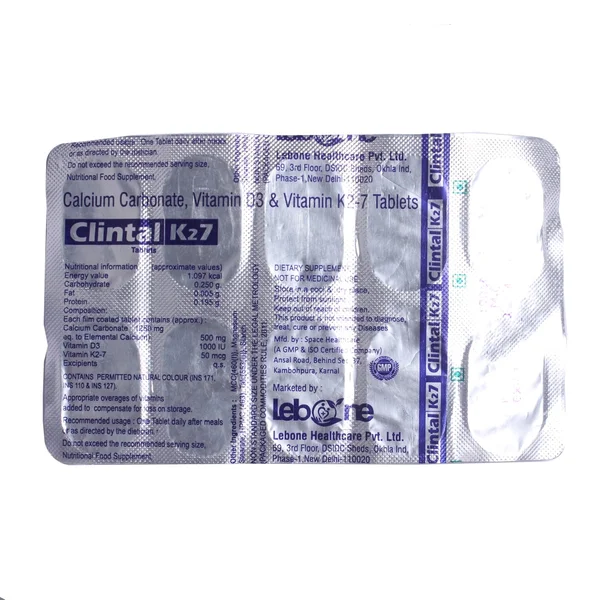 Clintal K2-7 Tablet 10's