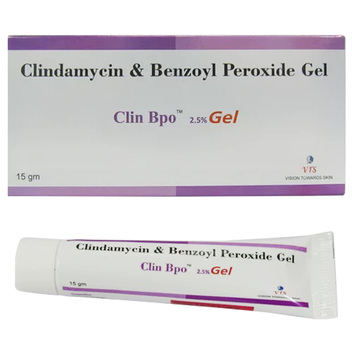 Clin BPO Gel 15 gm, Pack of 1 GEL Clin BPO Gel 15 gm, Pack of 1 GEL