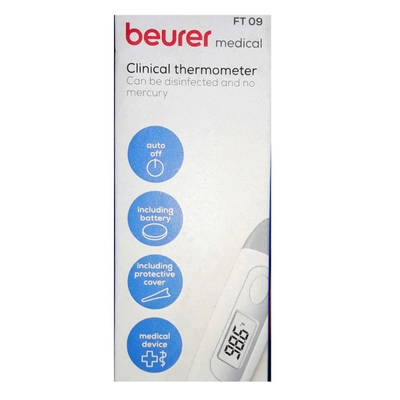 Beurer FT 09 Clinical Thermometer, 1 Count, Pack of 1