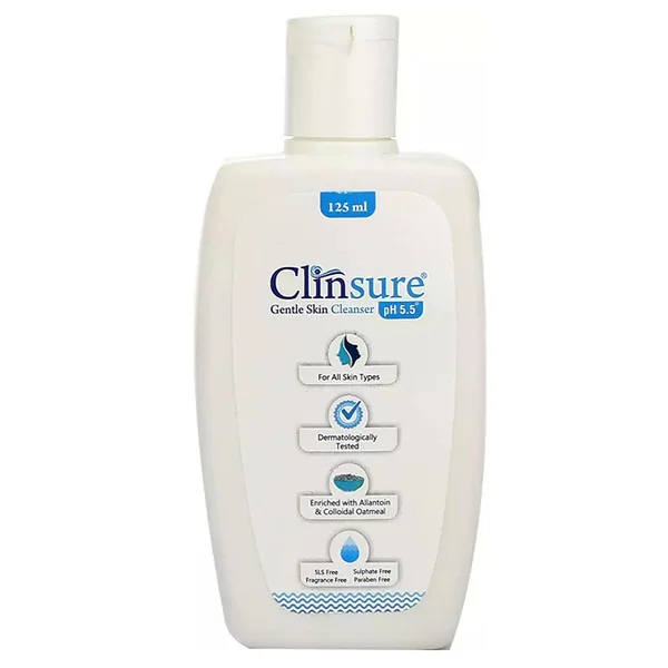 Clinsure Gentle Skin Cleanser 125 ml