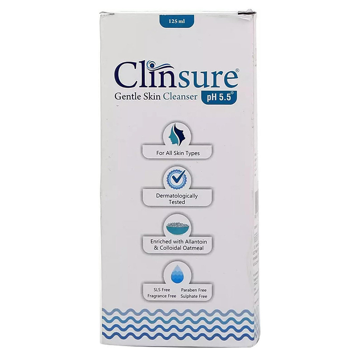 Clinsure Gentle Skin Cleanser 125 ml, Pack of 1 Clinsure Gentle Skin Cleanser 125 ml, Pack of 1