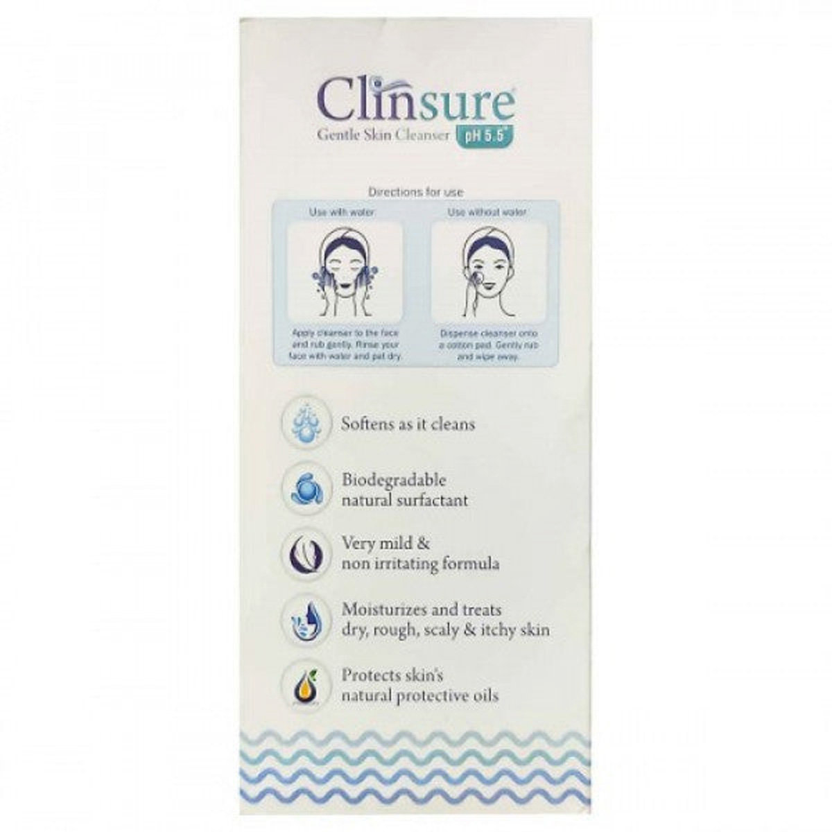 Clinsure Gentle Skin Cleanser 125 ml, Pack of 1 Clinsure Gentle Skin Cleanser 125 ml, Pack of 1