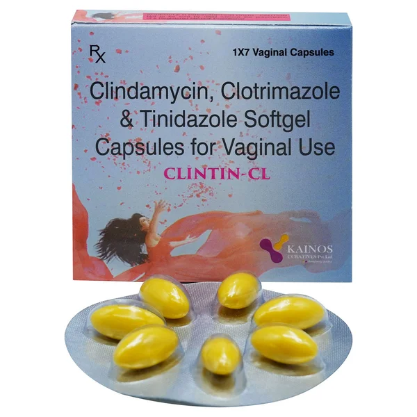 Clintin-CL Vaginal Softgel Capsule 7's, Pack of 7 SoftgelsS
