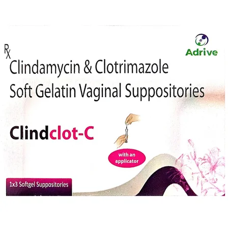 Clindclot-C Softgel Vaginal Suppositories 3's