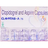 Clopitab-A 75 Capsule 15's, Pack of 15 CAPSULES