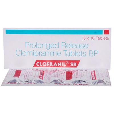 Clofranil SR Tablet 10's, Pack of 10 TABLETS