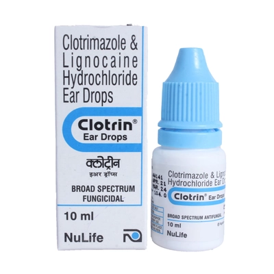 Clotrin Ear Drops 10 ml, Pack of 1 Ear Drops