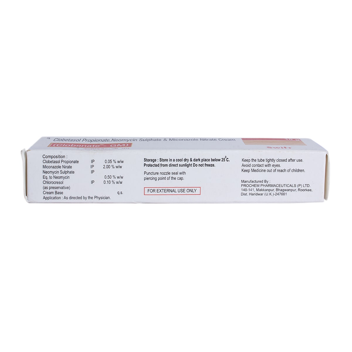 Clobenate-GM Cream 10 gm Price, Uses, Side Effects, Composition ...