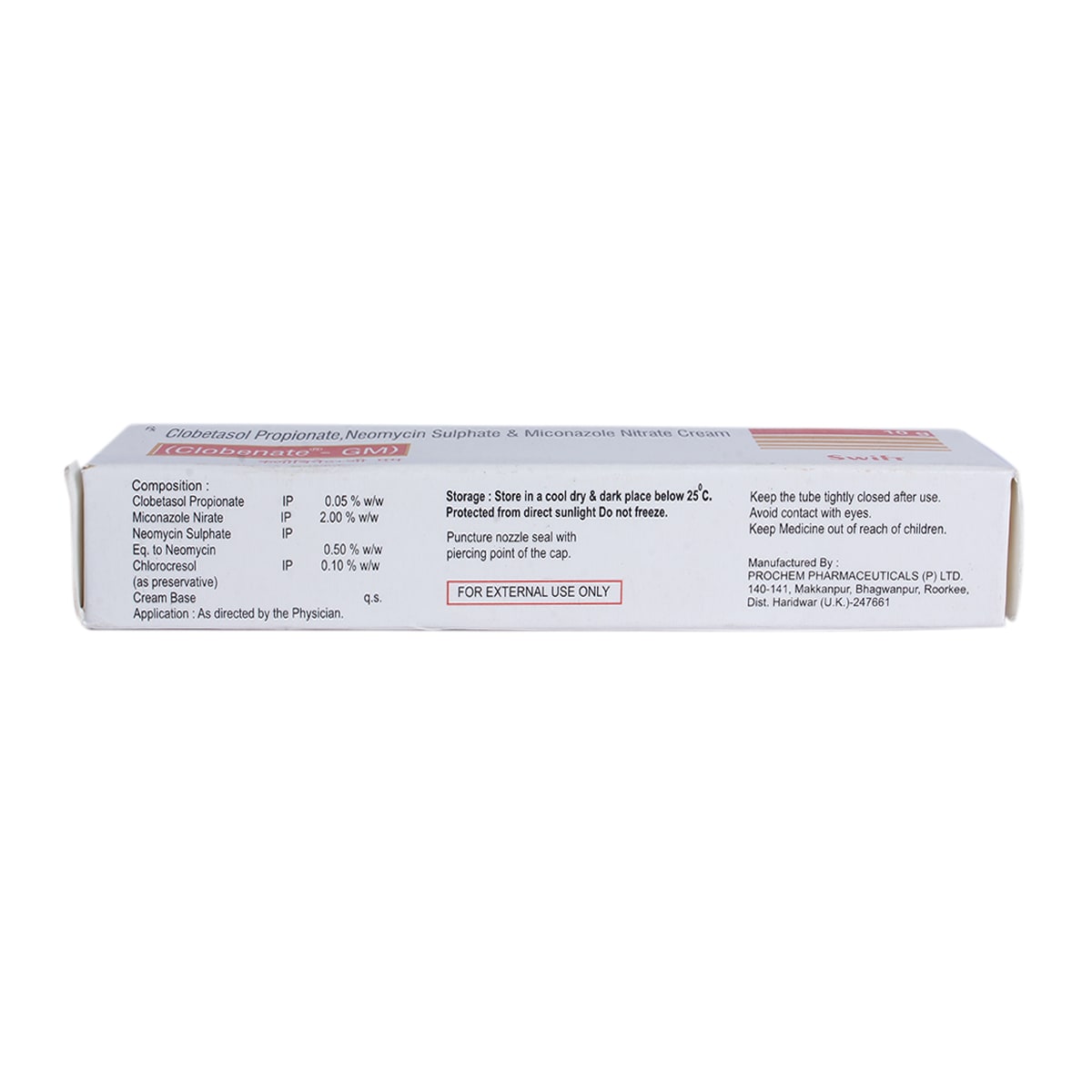 Clobenate-GM Cream 10 gm, Pack of 1 CREAM Clobenate-GM Cream 10 gm, Pack of 1 CREAM