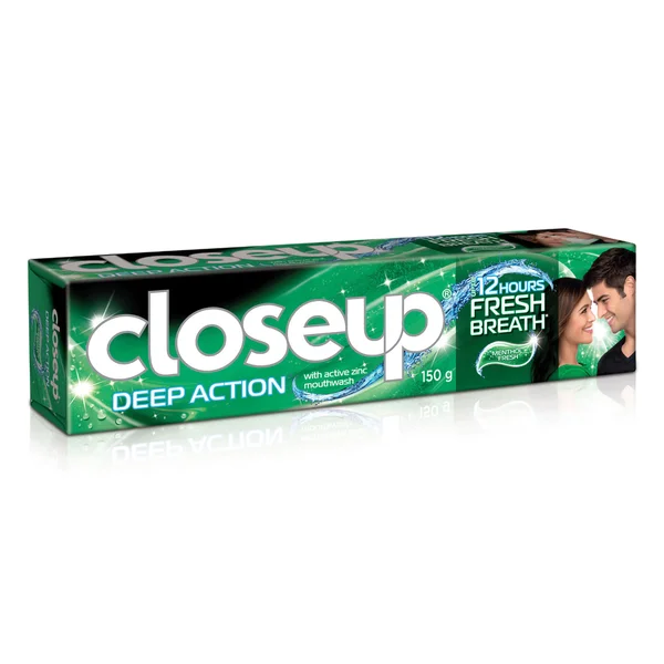 Closeup Deep Action Menthol Fresh Gel Toothpaste, 150 gm, Pack of 1