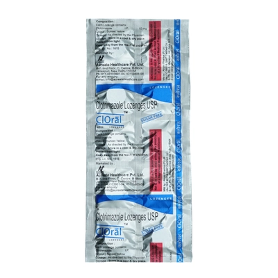 CLORAL LOZENGES TABLET 10'S, Pack of 10 TabletS