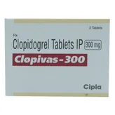 Clopivas 300 mg Tablet 2's, Pack of 2 TabletS