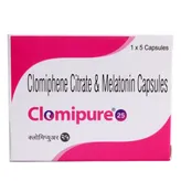 Clomipure 25 mg Capsule 5's, Pack of 5 CapsuleS