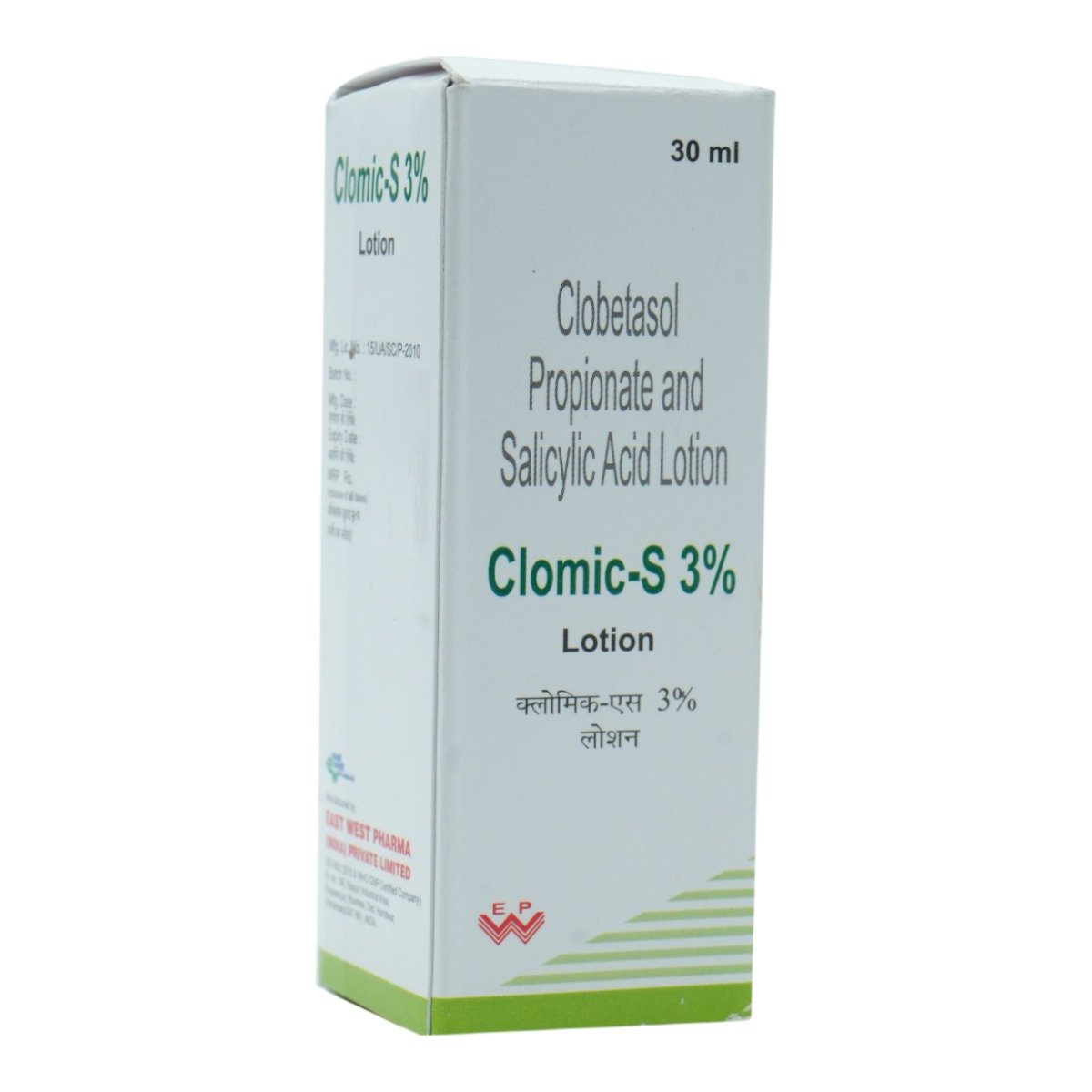Clomic-S 3% Lotion 30 ml, Pack of 1 Clomic-S 3% Lotion 30 ml, Pack of 1