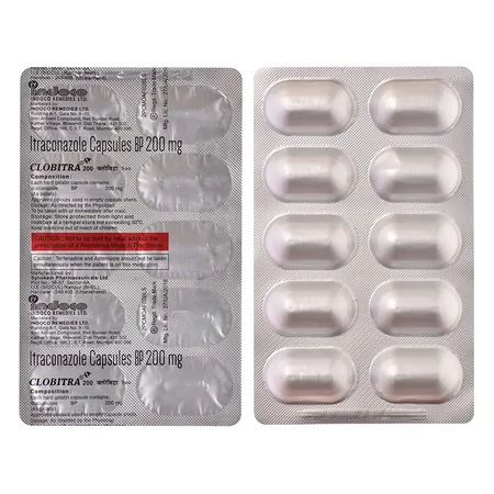 Clobitra 200 mg Capsule 10's