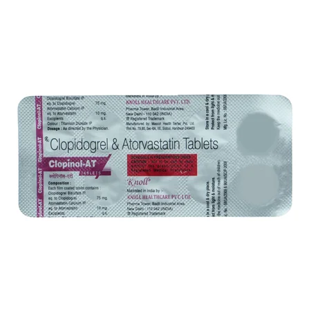 Clopinol-AT 75/10 mg Tablet 10's
