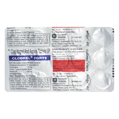 Clodrel Forte Tablet 15's, Pack of 15 TabletS